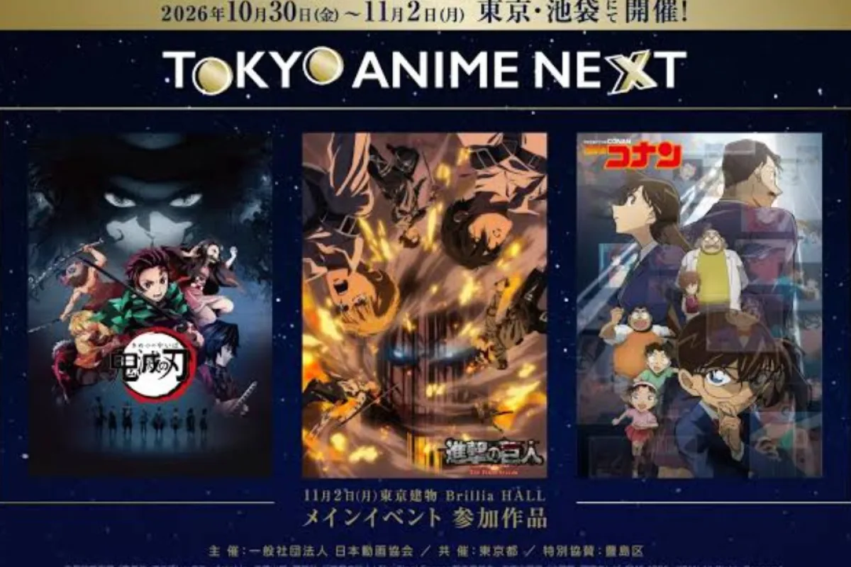 Tokyo Anime Next 2026 Unveils a Star-Studded Film Festival Featuring Japan’s Biggest Anime Hits