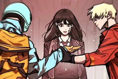 Webtoon FIGHT DELIVERY Chapter 7 English Scans, Not Faster Than the Orange One!